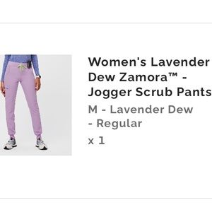 FIGS Lavender Dew Zamora Joggers